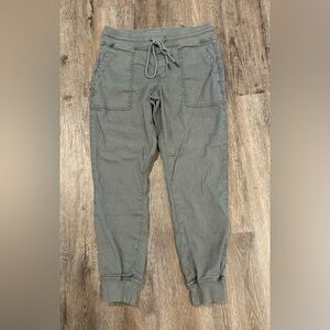 Level 99 Izzy patch pocket cuff pants Linen Blend Size Small